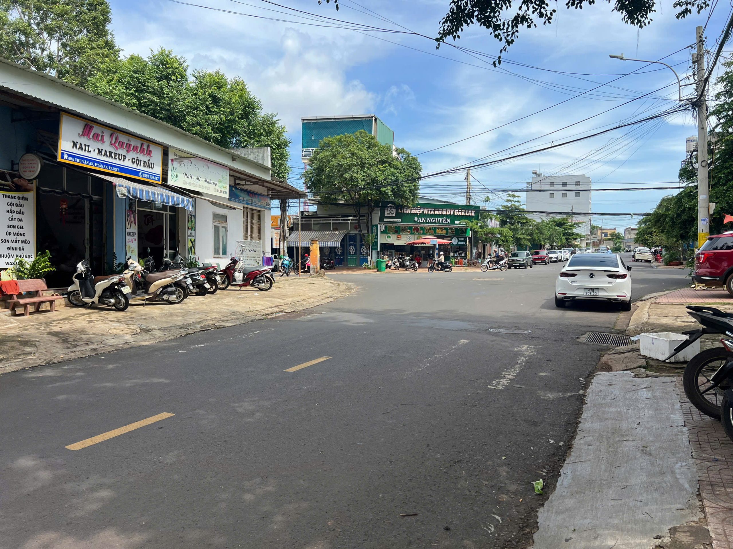 mặt tiền nhà bán chu văn an, phường tân an, buôn ma thuột