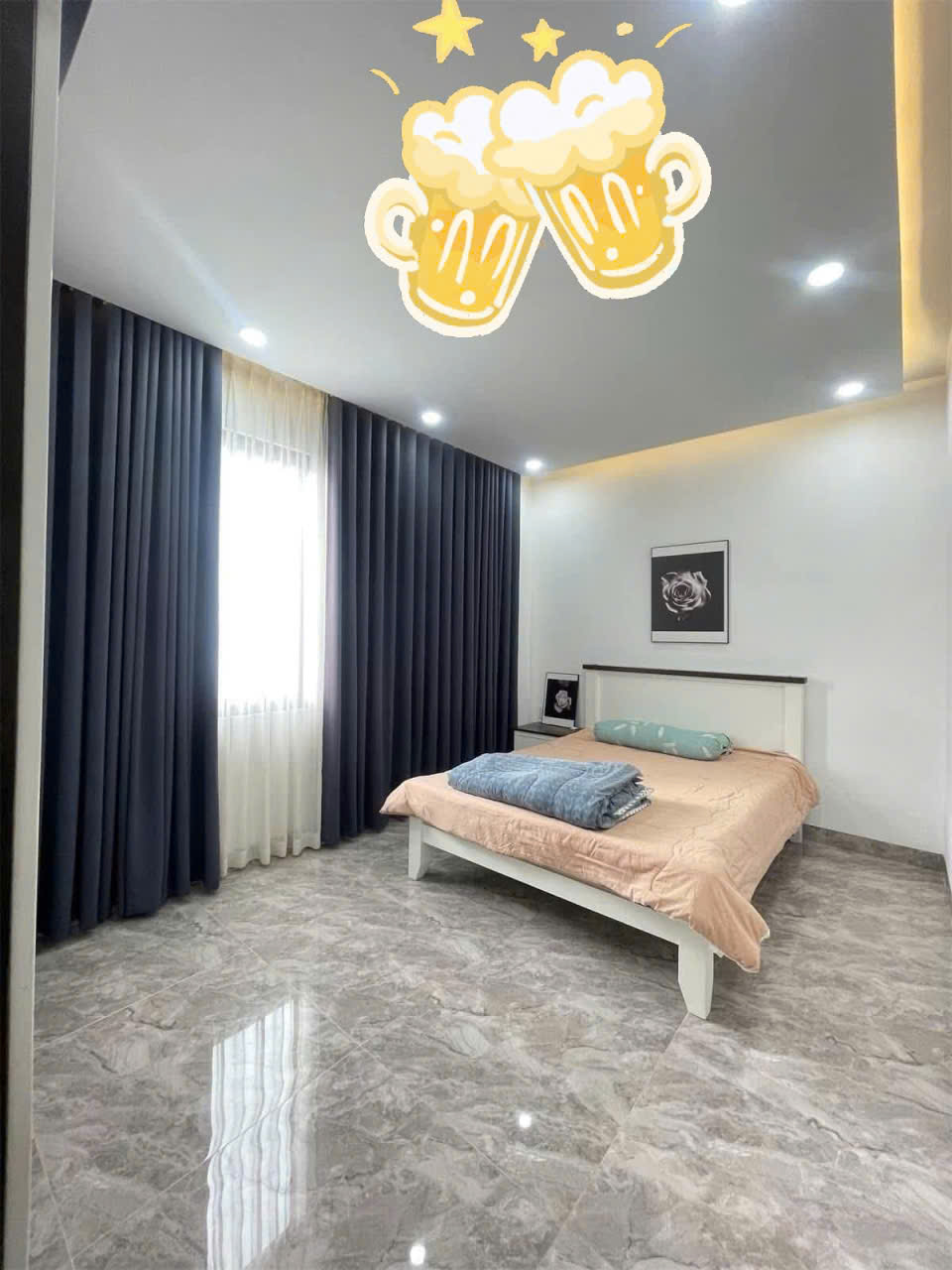 Phòng ngủ nhà 4 tầng mặt tiền Ngô Quyền Buôn Ma Thuột