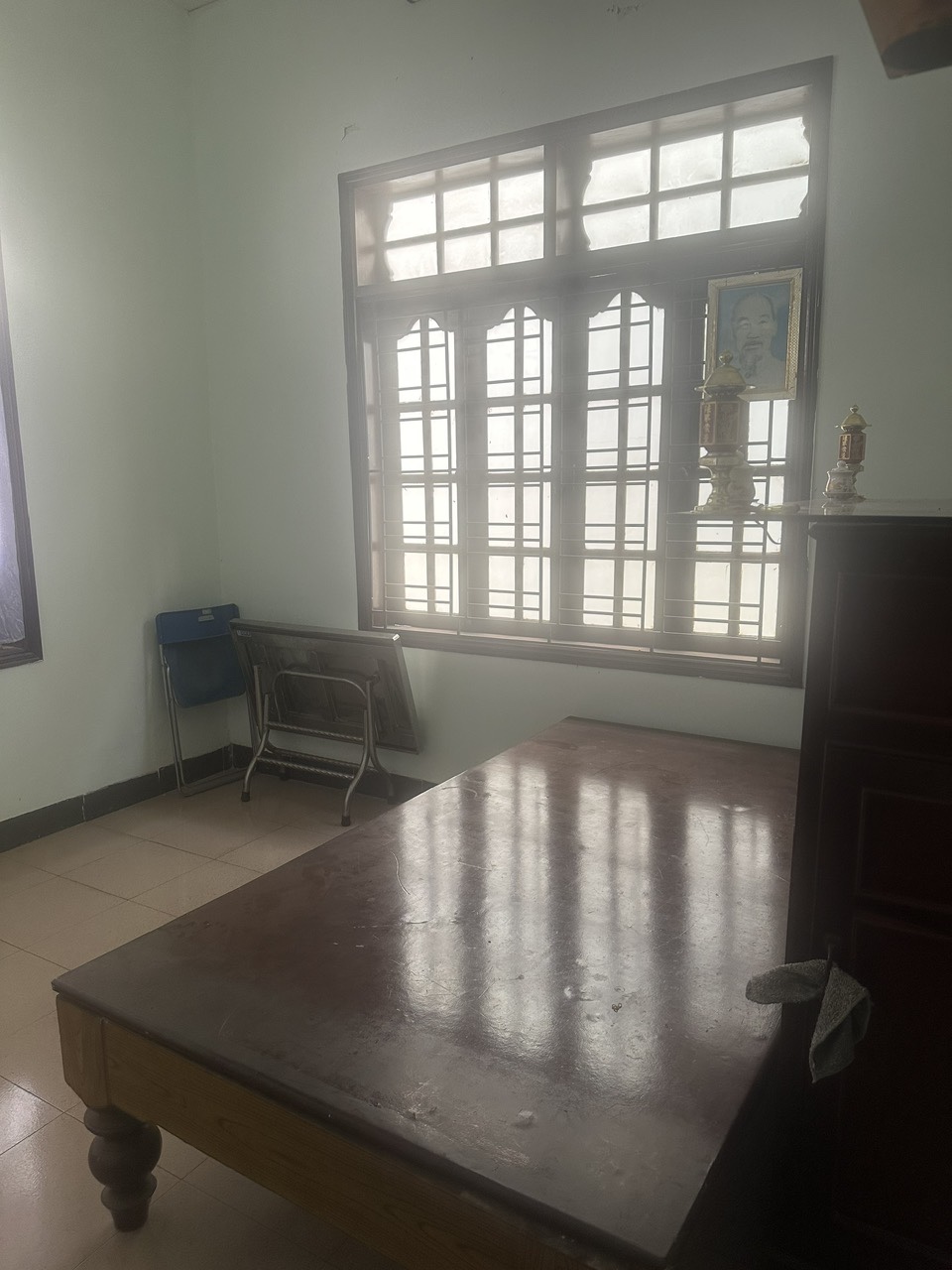 sân chơi trước nhà mặt tiền chu van an rộng thoáng, BMT