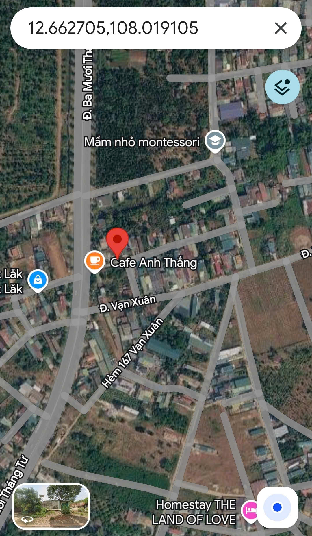 Toàn cảnh lô đất 6x60m mặt hẻm Vạn Xuân Buôn Ma Thuột