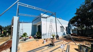 Nhà mê chờ Hòa Thuận Tân An 149m² thổ cư 100m² sân ô tô